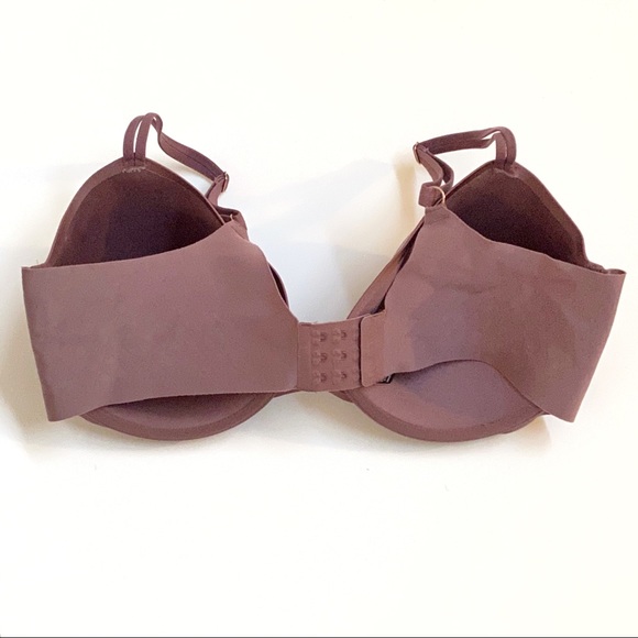 Victorias Secret purple satin perfect coverage seamless underwire bra - Picture 2 of 9